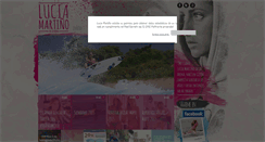 Desktop Screenshot of luciamartino.com